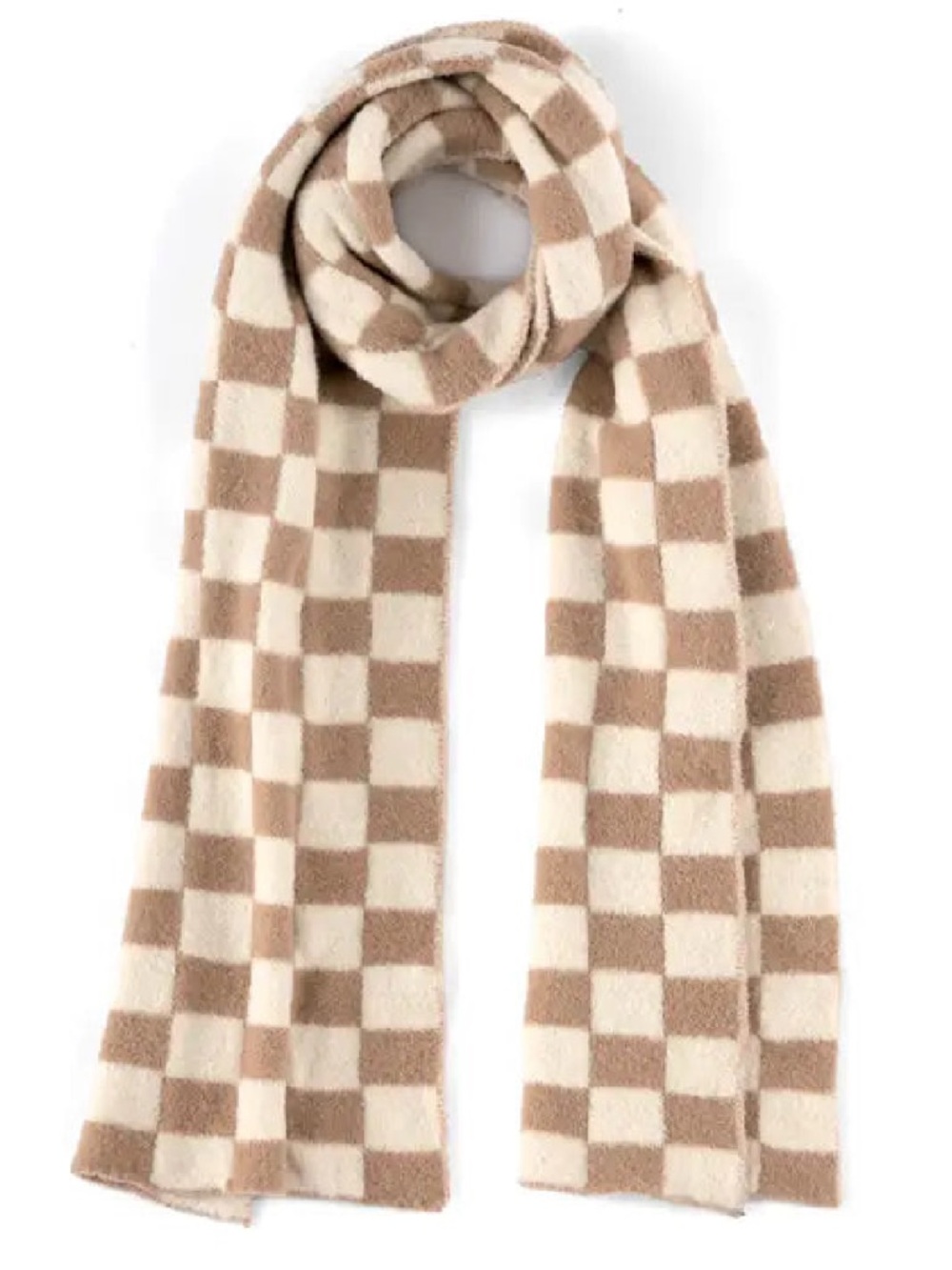 New w tags. Shiraleah Tanner scarf. Tan cream check